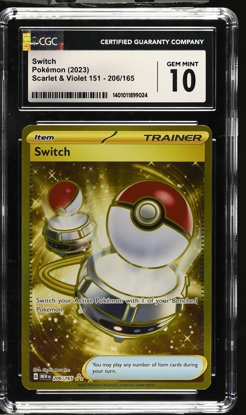 CGC 10 Switch HR MEW #206 151