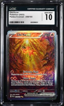 CGC 10 Chi-Yu ex SIR PAL #259 Paldea Evolved