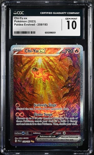 CGC 10 Chi-Yu ex SIR PAL #259 Paldea Evolved