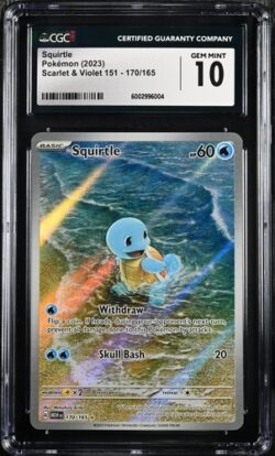 CGC 10 Squirtle IR MEW #170 151