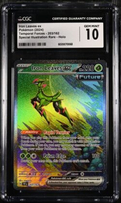 CGC 10 Iron Leaves ex SIR TEF #203 Temporal Forces