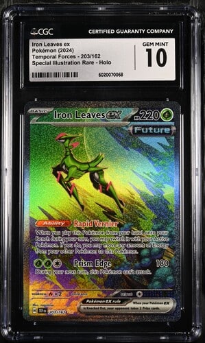 CGC 10 Iron Leaves ex SIR TEF #203 Temporal Forces