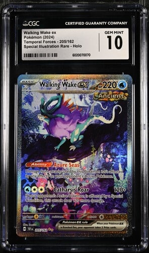 CGC 10 Walking Wake ex SIR TEF #205 Temporal Forces