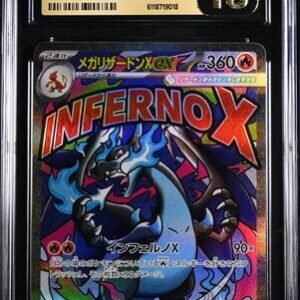 CGC Pristine 10 Mega Charizard X ex MA M2A #223 Mega Dream ex
