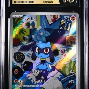 CGC Pristine 10 Riolu AR SV1S #086 Scarlet ex