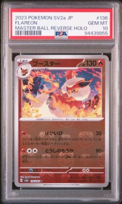 PSA 10 Flareon MB SV2a #136 Pokemon 151