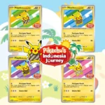 SV-P Batik Pikachu Promo Set (4xSEALED)] Indonesia Exclusive Pokemon Cards PTCG