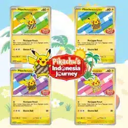 SV-P Batik Pikachu Promo Set (4xSEALED)] Indonesia Exclusive Pokemon Cards PTCG