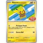 SV-P Batik Pikachu Promo Set (4xSEALED)] Indonesia Exclusive Pokemon Cards PTCG - Image 4