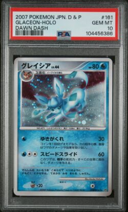 PSA 10 Glaceon #161 Dawn Dash 2007